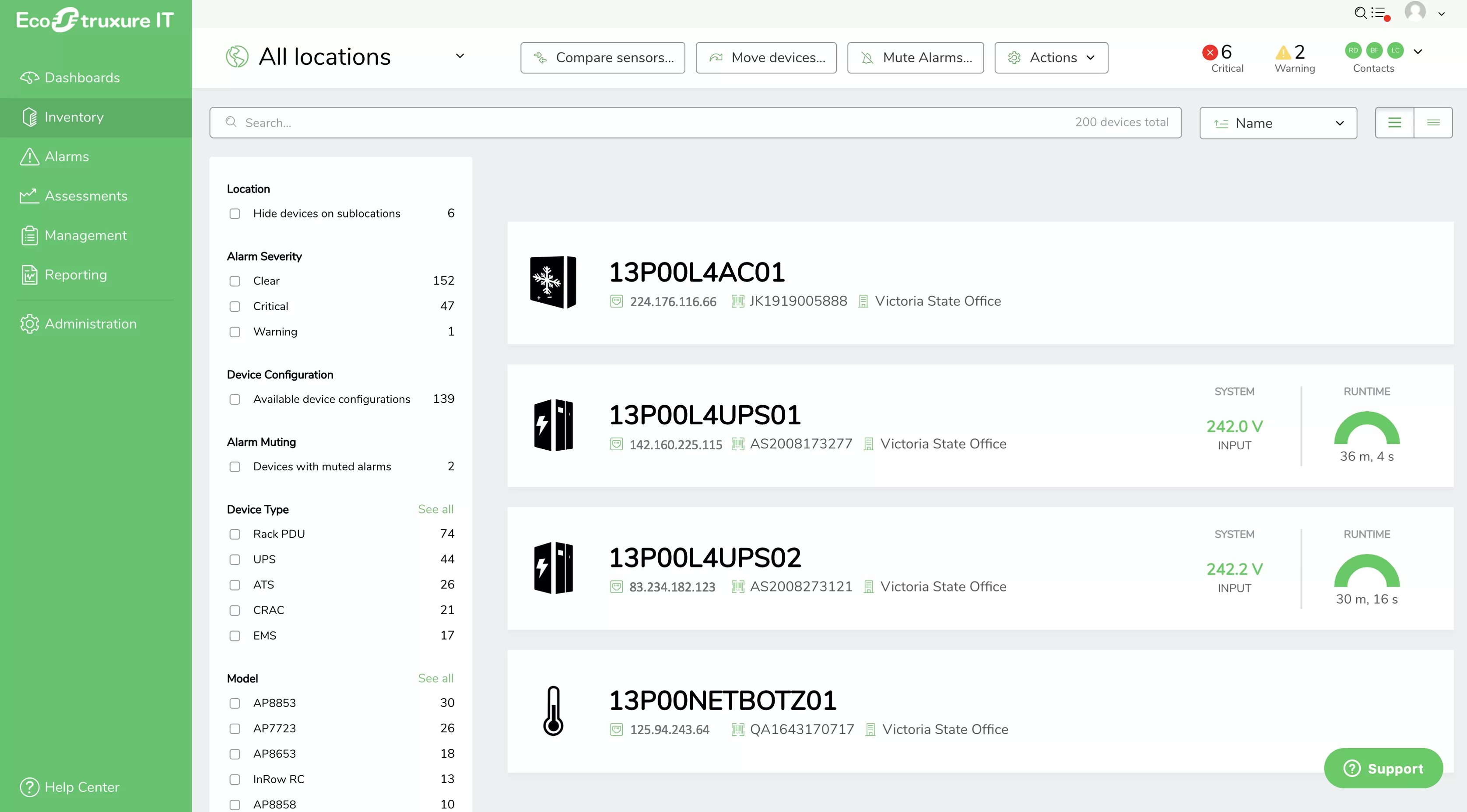 Platform Dashboard Preview